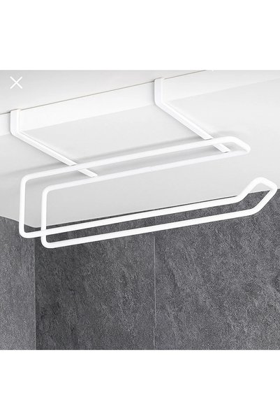 Feronyahome & Garden Cabinet Door Paper Towel Rack, Paper Towel Holder, Bathroom and Kitchen Towel