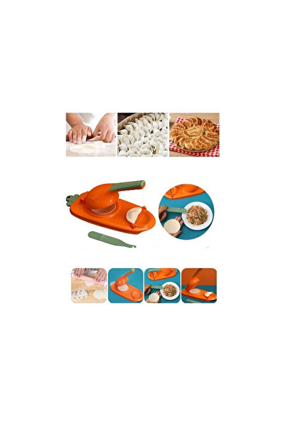 Nemere جهاز فرد العجين العملي بتصميم على شكل جزرة، لصنع فطائر المانتي والبوغا...
