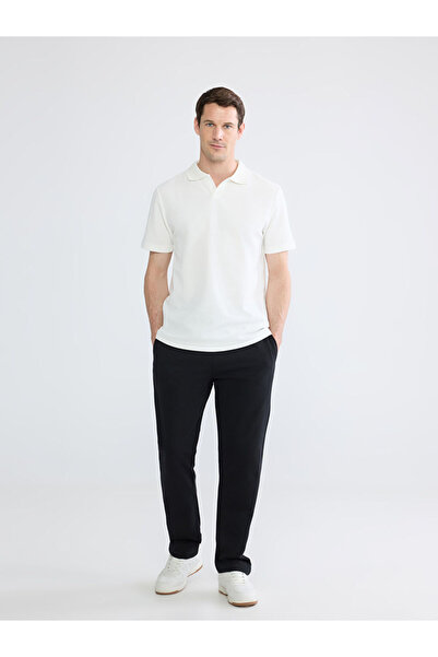 LC Waikiki Black Standard Size Men's Sweatpants