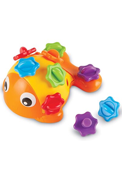 Learning Resources Finn the Fine Motor Fish - 12 Pieces, Ages 18+ months