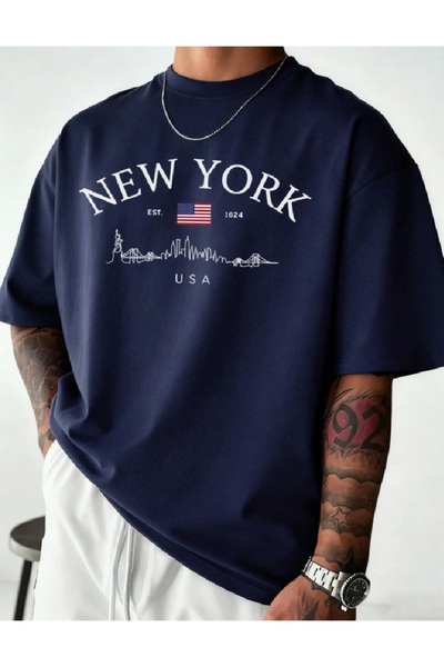Joetsu Tricou bărbătesc cu mânecă scurtă - tricou oversize pentru bărbați
