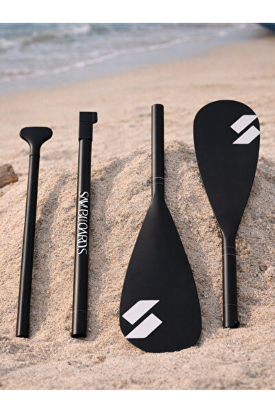 SavaBoards Çift Taraflı SUP Küreği – Alüminyum Paddle Board & Kayak Küreği (P...