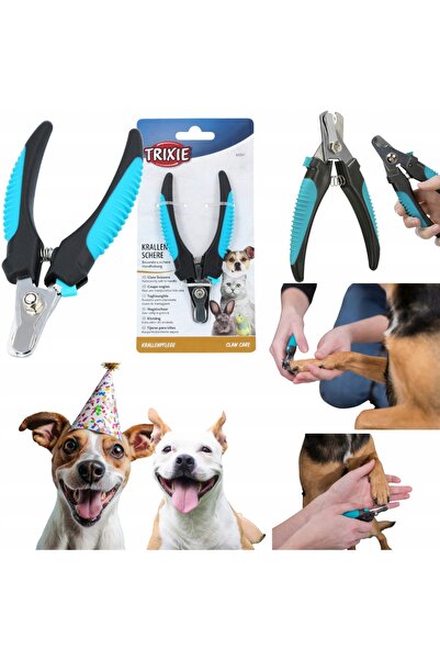 Trixie Paslanmaz Kedi Ve Köpek Tırnak Makası Plastik/Paslanmaz Çelik 12cm