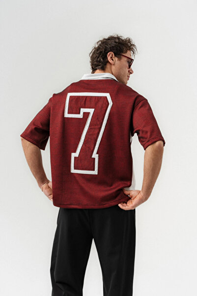 go gang own Μπλουζάκι με λεπτομέρεια σήμανσης Cantona 7 και λαιμόκοψη πόλο