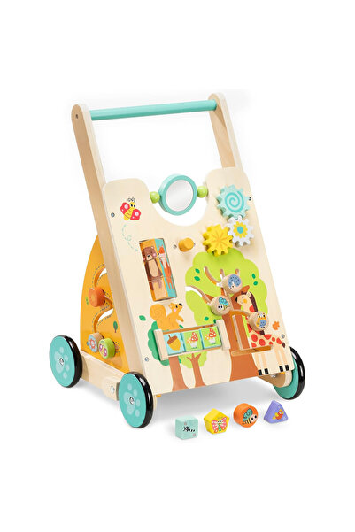 Navaris Premergător educativ, lemn, 52,2x34,5x34,5cm, jucării senzoriale, mul...