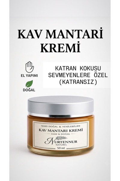 KAV MANTARI KREMİ 50 cc (KATRANSIZ) – Tüm Ciltler İçin Yenileyici & Onarıcı