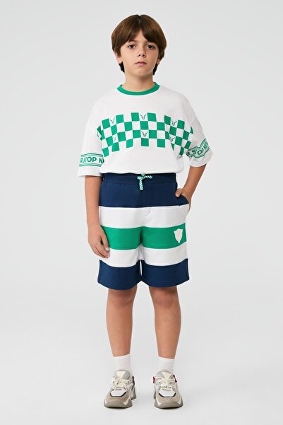 NBT JEANS BG Store Boy's Navy Blue σορτς