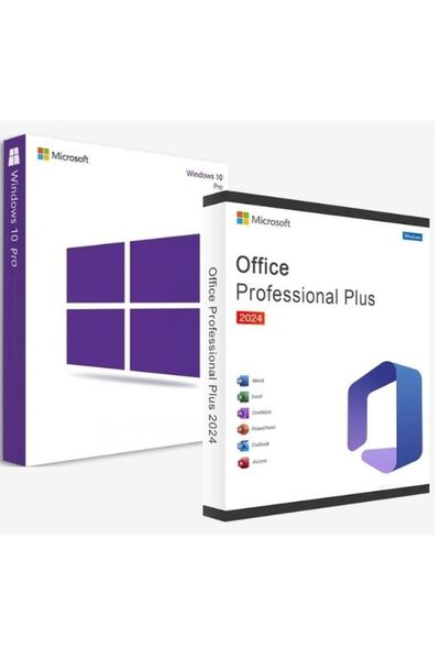 MICROSOFT Windows 10 Office 2024 Pro Plus Dijital Lisans Anahtarı Kalıcı Key
