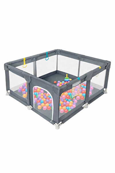 ROHS Παιδικό παρκοκρέβατο, HappyKID, προστατευτικό πλέγμα και πόρτα με φερμου...