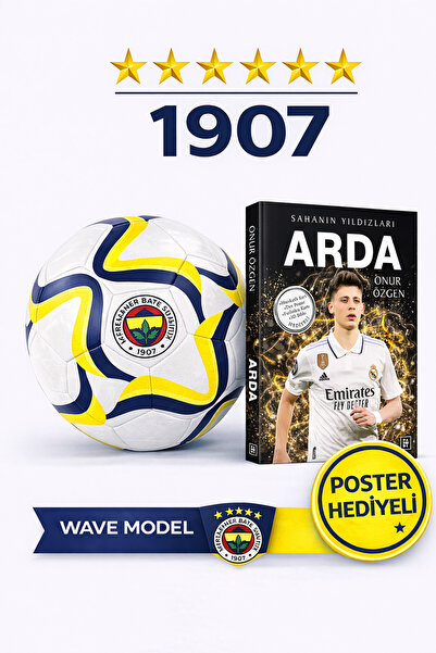 Fenerbahçe Wave Futbol Topu Yeni Sezon Modeli – Arda Kitabı ve Poster Hediyeli