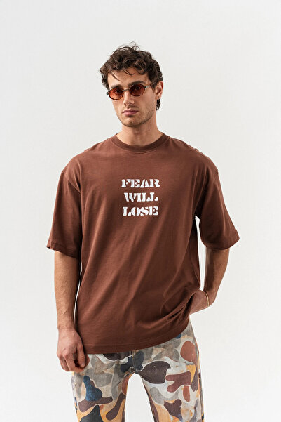 go gang own Μπλουζάκι Emotions Sırt Tasarım Detailed Crew Neck oversized