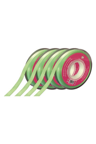 Mirific Party Green Satin Ribbon, 23 m x 1 cm