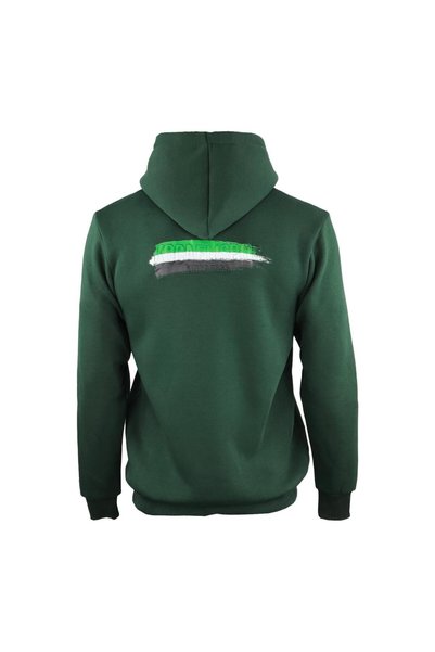 sportrun Kocaelispor Lisanslı Fermuarlı Kapüşonlu Sweat Yeşil