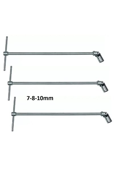 HAKTOR Rico 3 Pieces Articulated Socket Handle Articulated t Handle Socket Ha...