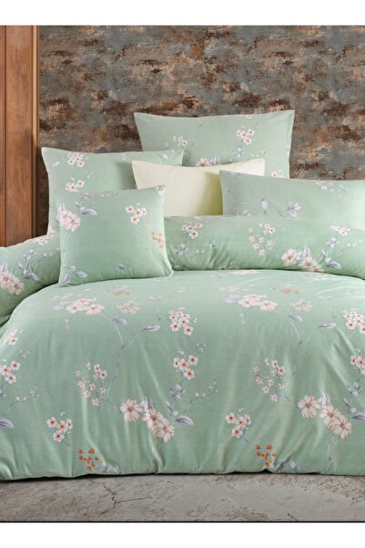 NazeninHome Ranforce bumbac 100% pentru o persoană cearșaf Set de 2 (2 bucăți...