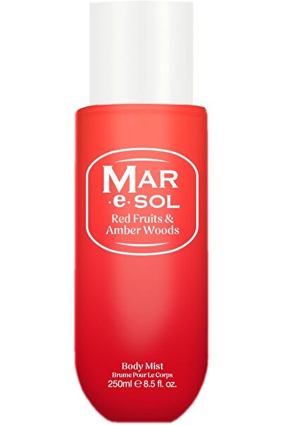 MAR.e.SOL Red Fruits & Amber Woods Body Mist Spray for Women, 250 ml