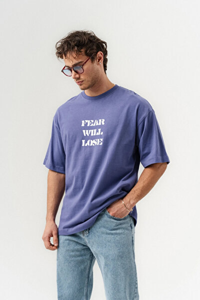 go gang own Μπλουζάκι Emotions Sırt Tasarım Detailed Crew Neck oversized
