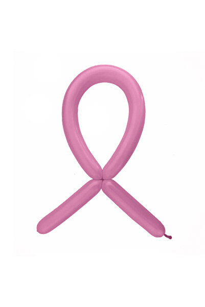 MP Mirific Party Set of 100 Modeling Balloons, Candy Pink, 4.5x125 cm