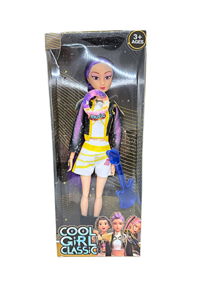 OEM K-POP Rumi Cool Girl Classic Doll with Music, 30 cm, Fashion Doll for Chi...