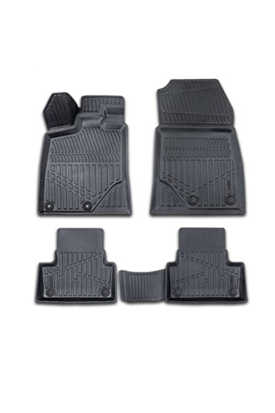 DELUXETUNING Set covorașe auto din cauciuc pentru Peugeot 3008 Hybrid 2023->,...