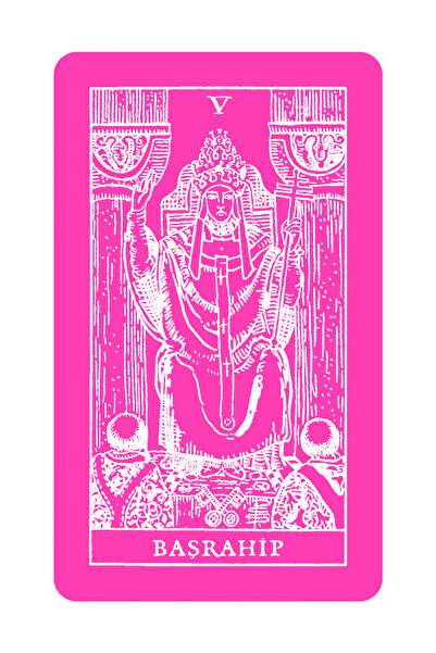 Ekorp Kitap Pink Tarot - 78 Kartlık Deste ve Tarot'un Görsel Anahtarı Mini Rehber - Rider-Waite Pembe Baskı