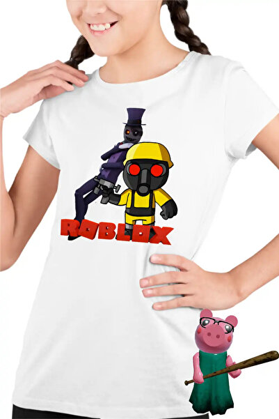 OEM Tricou Copii Fete Tio Torcher Roblox Piggy