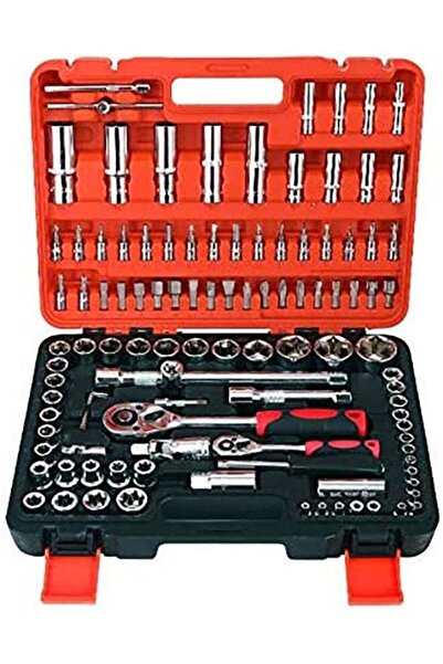 Arabest مجموعة أدوات إصلاح السيارات، 108 قطعة، مجموعة مفاتيح ربط لأدوات إصلاح...