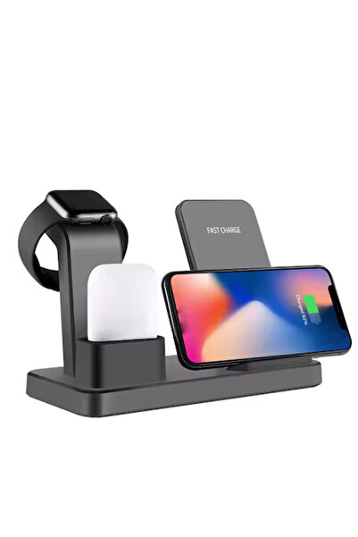 OEM Stație de încărcare wireless 3 în 1 – Încărcător rapid 15 W