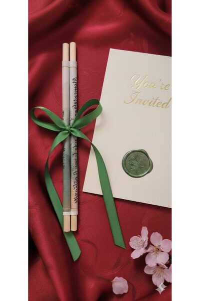 MayAde Boutique "Royal Parchment" Invitation