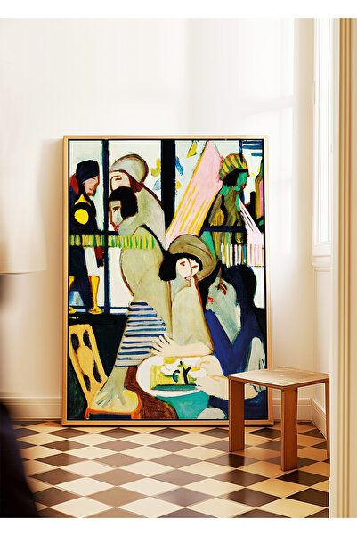 ARTHOUSECOLLECTIVE Sanatçı / Ernst Ludwig Kirchner Koleksiyonu - Çerçevesiz P...
