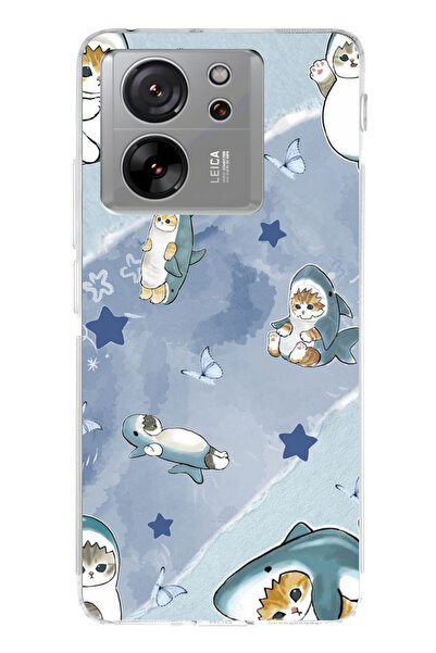 lelia Mi 13t Compatible Printed Transparent Phone Case |   Collection: Cute A...