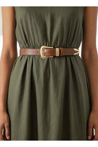 Fiori Curea femei cu cataramă tip punte pentru pantaloni, jachetă, rochie și ...