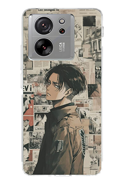 lelia حافظة هاتف شفافة متوافقة مع Mi 13T مطبوع |   المجموعة: دفتر رسم AnimeSoul