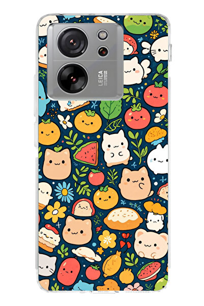 lelia Mi 13t Compatible Printed Transparent Phone Case |   Collection: Kawaii...