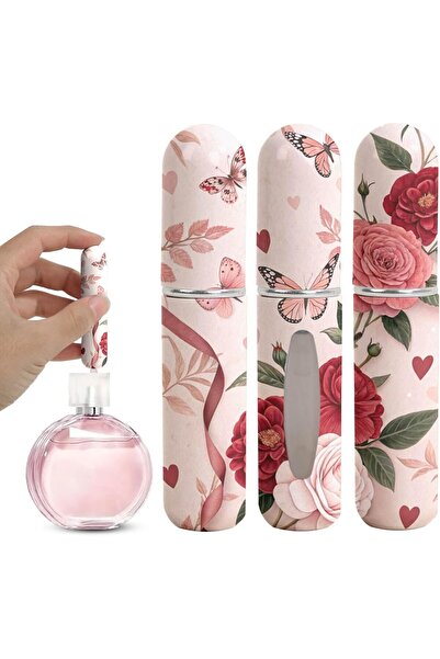 Arabest 3-Pack Refillable Perfume Spray Bottle, Portable Bottom Fill Travel A...