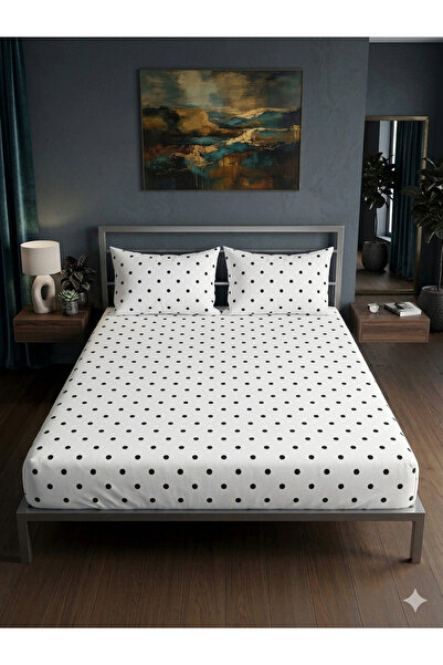 Design of colours pentru două persoane cearșaf cu elastic și 2 bucăți față de...