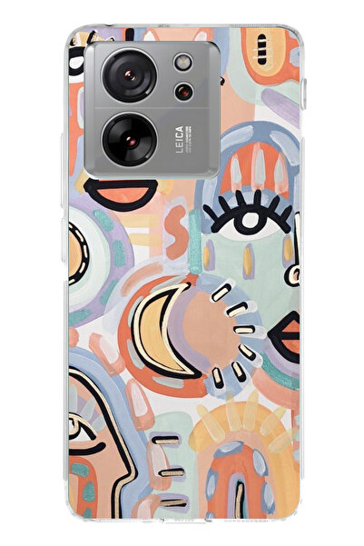 lelia Mi 13t Compatible Printed Transparent Phone Case |   Collection: Onelin...