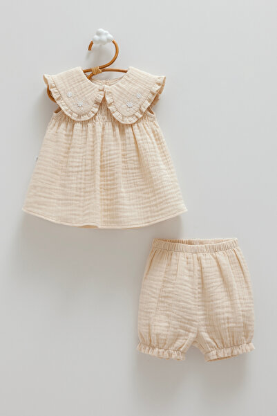 Caramell Muslin Baby Set of 2