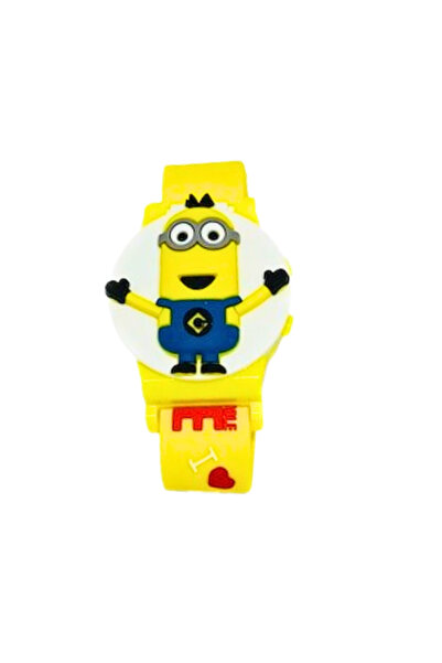 OEM Ceas pentru Copii cu Minion, Curea Silicon Galben