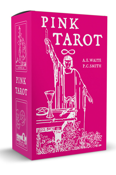Ekorp Kitap Pink Tarot - 78 Kartlık Deste ve Tarot'un Görsel Anahtarı Mini Re...