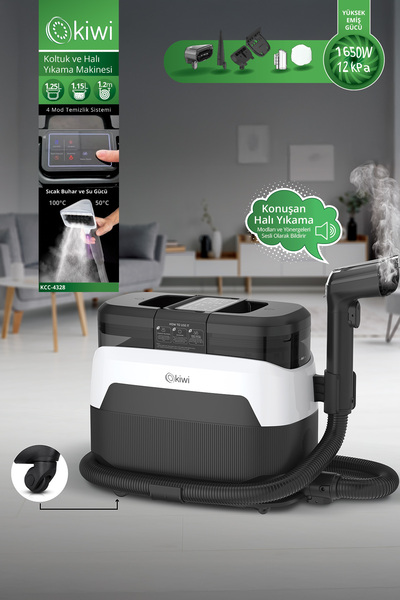 Kiwi Kcc-4328 Pro Buharlı Sesli Uyarılı Dokunmatik Kontrol Panelli Koltuk ve ...