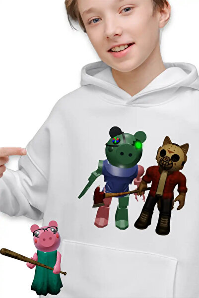 OEM Robby Doggy Roblox Piggy Pigy Kids Hoodie for Boys