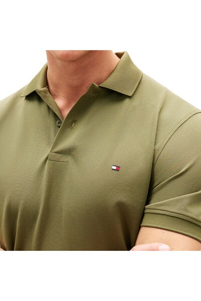 Tommy Hilfiger Mw0Mw37309Msx Pique Reg Men's Polo Shirt