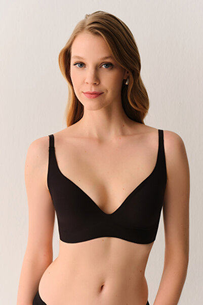 SUWEN Αόρατο σουτιέν με κοπή με λέιζερ, χωρίς μπανέλες και χαμηλό κόψιμο