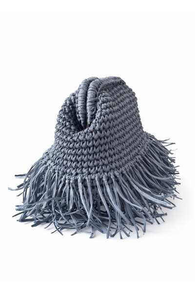 nowglamup حقيبة ميست بتصميم مفصل مزين بالشرّابات حقيبة يد - ميست باغ