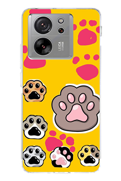 lelia حافظة هاتف شفافة متوافقة مع Mi 13T مطبوع |   المجموعة: قصص باو برينت