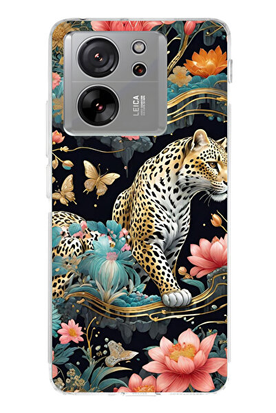 lelia Mi 13t Compatible Printed Transparent Phone Case |   Collection: Wildsp...