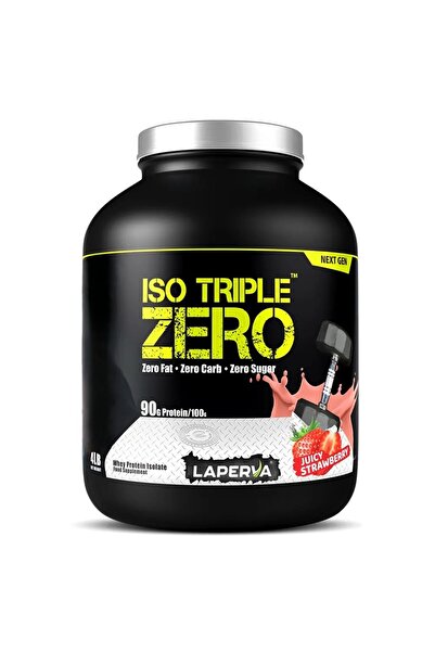 Laperva Iso Triple Zero Whey Protein Next Generation, Juicy Strawberry, 4 LB