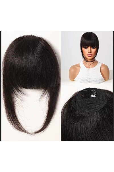 Handmade Yoğun gerçek kahkül perçem kolay kullanımlı ısıya dayanıklı tak çık ...