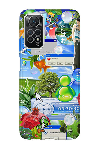 lelia حافظة هاتف شفافة متوافقة مع Redmi Note 11 Pro مطبوع |   مجموعة: إيرو جل...